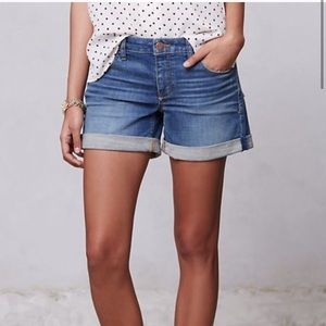 Anthropologie Pilcro Stet Jean Shorts, size 30